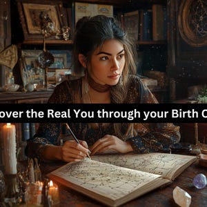 Lettura personalizzata del tema natale astrologico per amore, finanze e vite passate!