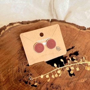 Polymer clay earrings | Clay earrings | Handmade | Gift