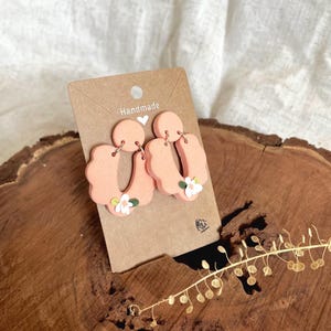 Polymer clay earrings | Clay earrings | Handmade | Gift