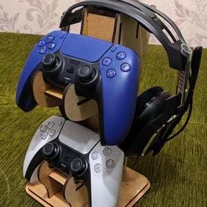 Soporte de joystick de madera