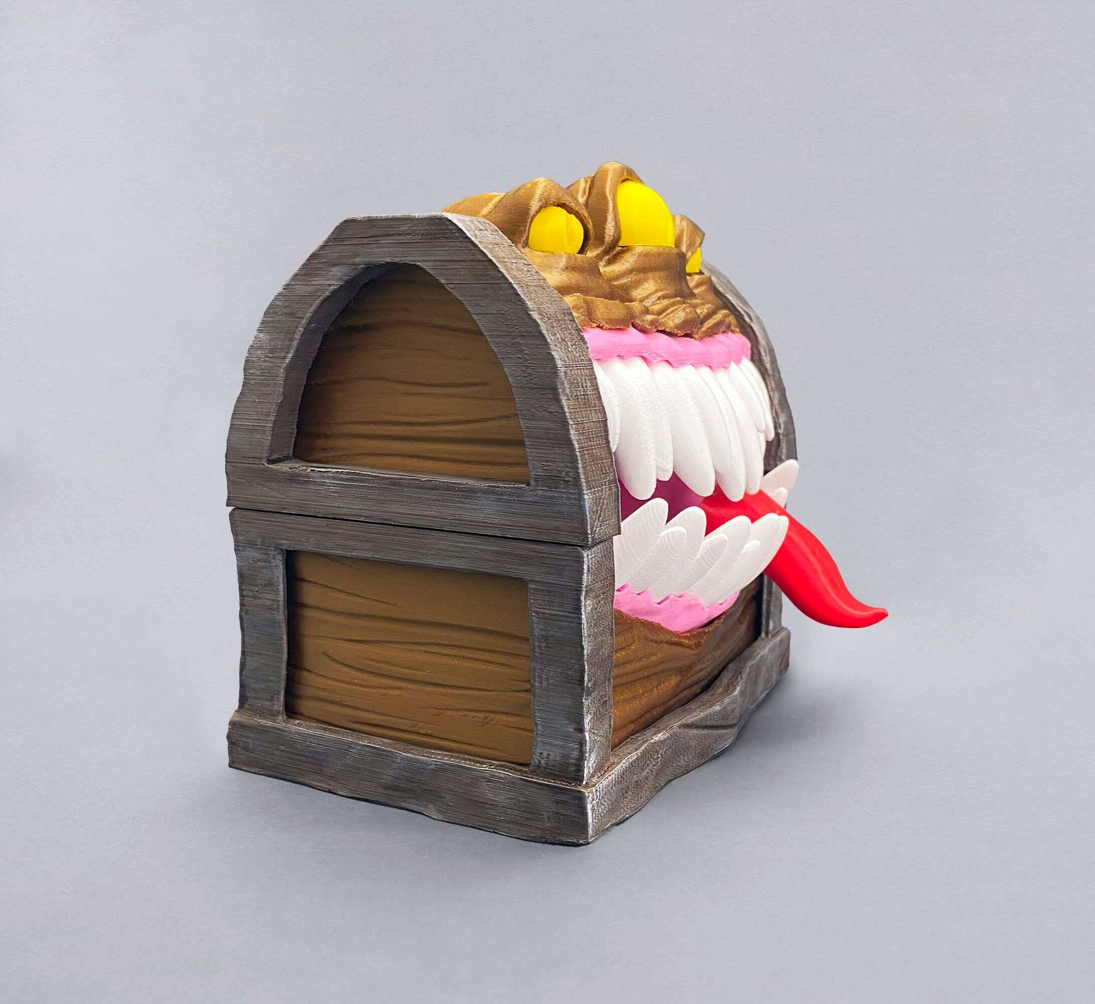 Mimic Chest Dice Box. Dnd Gifts Dice Holder Dice Storage Dnd