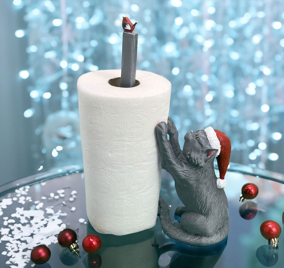 Paper Towel Holder Christmas Gift for Mom and Grandma. Christmas