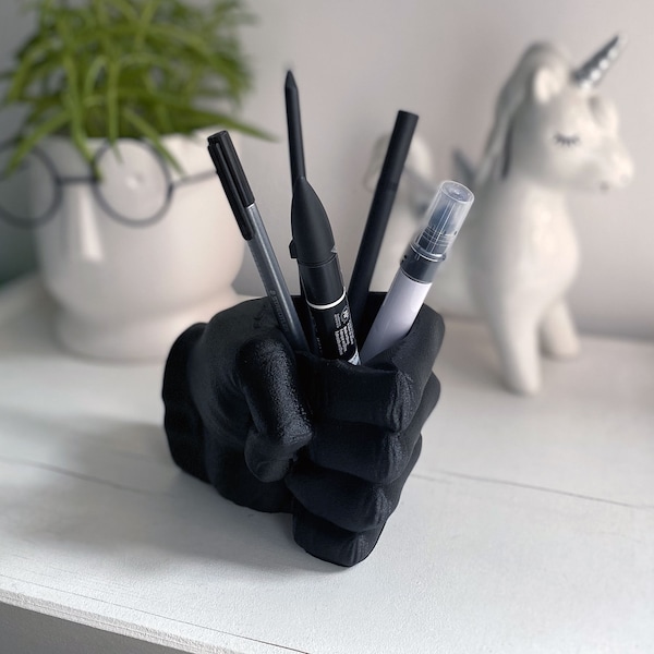 Pencil Holder -  ultimate desk organizer. Pen holder, pencil holder for desk, pencil pal, pencil pots, cute home decor, desk accessories