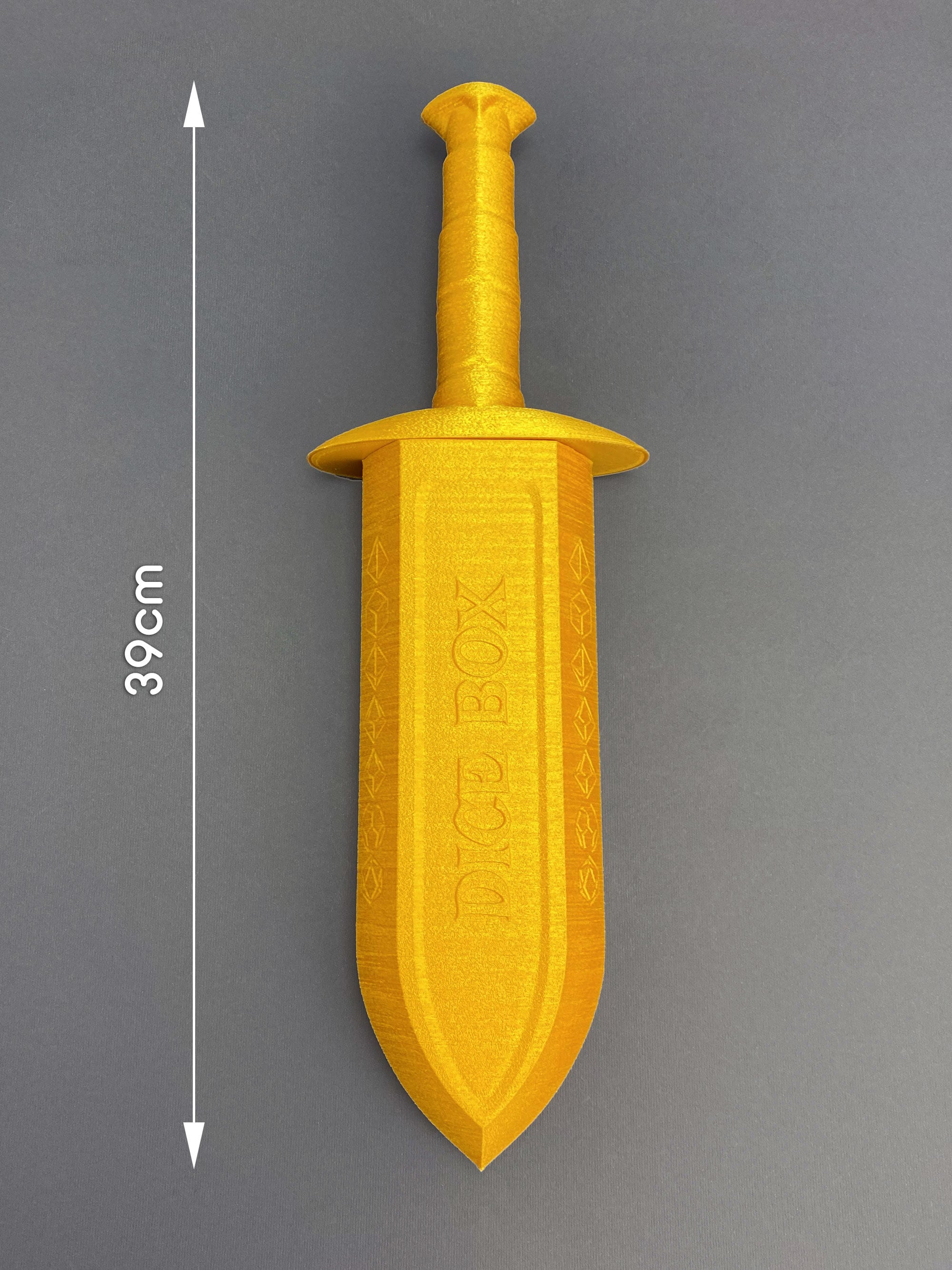 Sword Dice Holder Personalized Dice Box, Dnd Gifts Engraved. Dice Vault