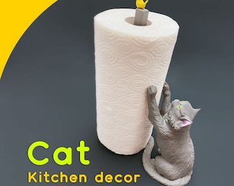 Gift for Grandma - Paper Towel Holder. Unique kitchen decor.
