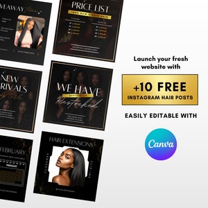 WIX Hair Website Template Hair Website WIX Website Template With WIX Hair Website Template Hair Website WIX Website Template With