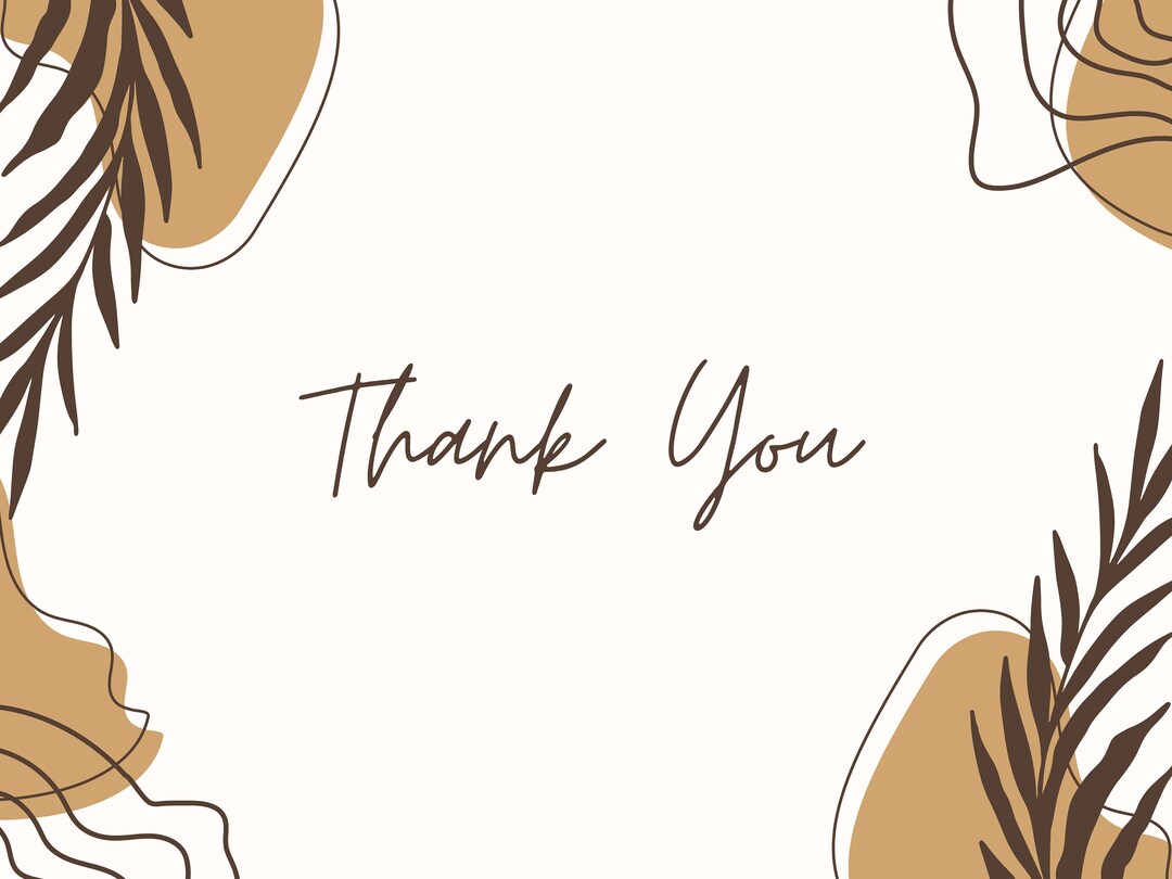 Thank You Design Template Digital Disign for Birthday Invite - Etsy