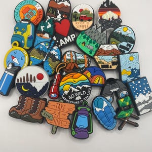 Camping Wandern Walking Schuh Charms Clog Clip Pin