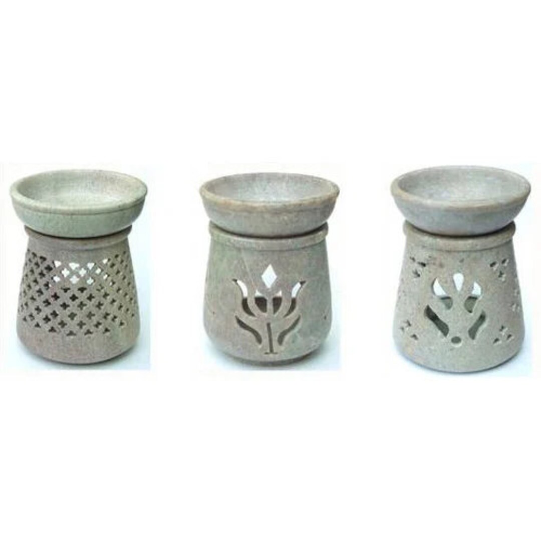 Hand Carved Globe Shaped Candle Holder Tea Lights Lamps Stone Etsy