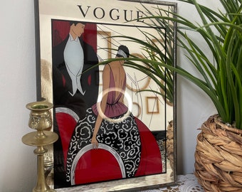 Vintage Vogue Spiegel