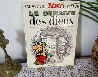 Stripverhaal Asterix en het domein van de goden Dargaud 1971