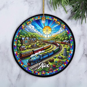 Model Train Gift, Train Collector Gift, Model Train Ornament, Train Ornament, Railroader Gift, 2023 Ornament, Christmas Train, Toy Train