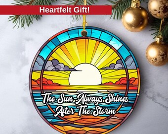 Stay Strong, Always Remember So Are You, Thinking Of You, Ceramic Ornament, You Got This, Sympathy Gift, Motivational Gift, Keepsake Gift