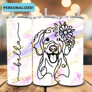 Custom Labradoodle Gift, Labrador Doodle Tumbler, Doodle To Go Cup, Labradoodle Owner Gift, Labradoodle Tumbler, Personalized Lab Mix Cup