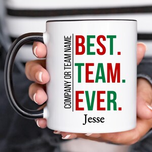 Best Team Ever Mug, Employee Gifts, Corporate Gifts for Employees, Employee Appreciation, Gift from Boss, Team Christmas Gifts, Bulk Office