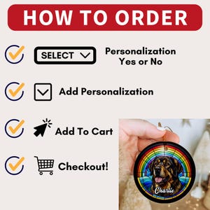 Custom Spanish Mastiff Ornament, Personalized Mastiff Memorial Keepsake