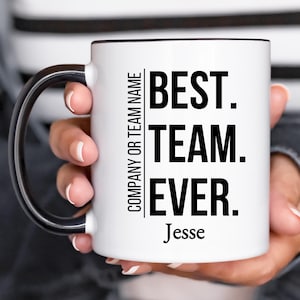 Best Team Ever Mug, Employee Gifts, Corporate Gifts for Employees, Employee Appreciation, Gift from Boss, Team Christmas Gifts, Bulk Office