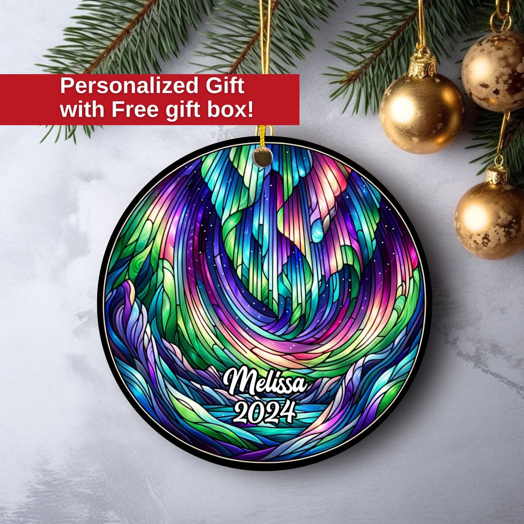 Northern Lights Gift, Night Sky Ornament, Northern Lights Gifts, Starry