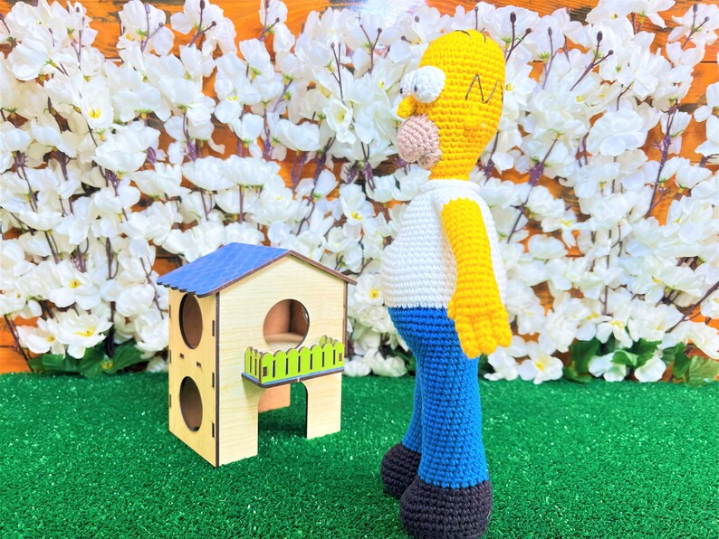 Simpsons Amigurumi, Simpsons Crochet Pattern, Amigurumi Pattern, Easy