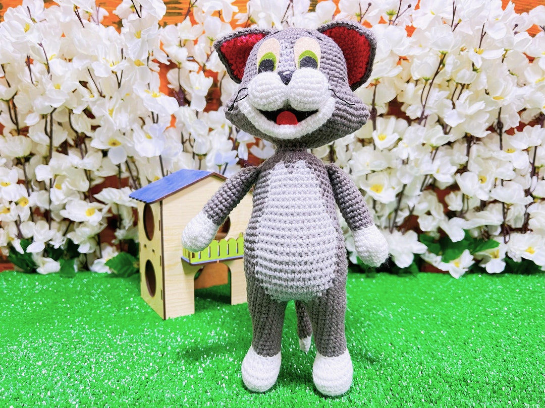 Cat Tom Amigurumi, Kitty Crochet Pattern, Amigurumi Pattern, Easy ...