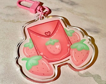 Strawberry Seeds | Keychain