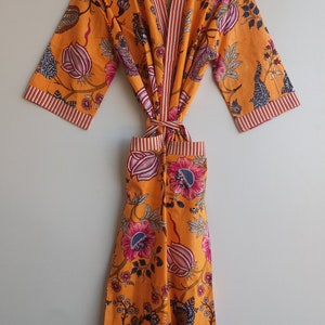 100% katoenen kimonobadjassen Mooie katoenen kimono-jurk Expresslevering kamerjas Katoenen kimono gratis verzending cadeau bruidsmeisjes Bestseller