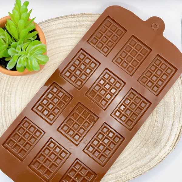 Chocolate Bar Silicone Mold Schoko Silikonform zum Dekorieren von Torten, for Cake Decorating and Crafting