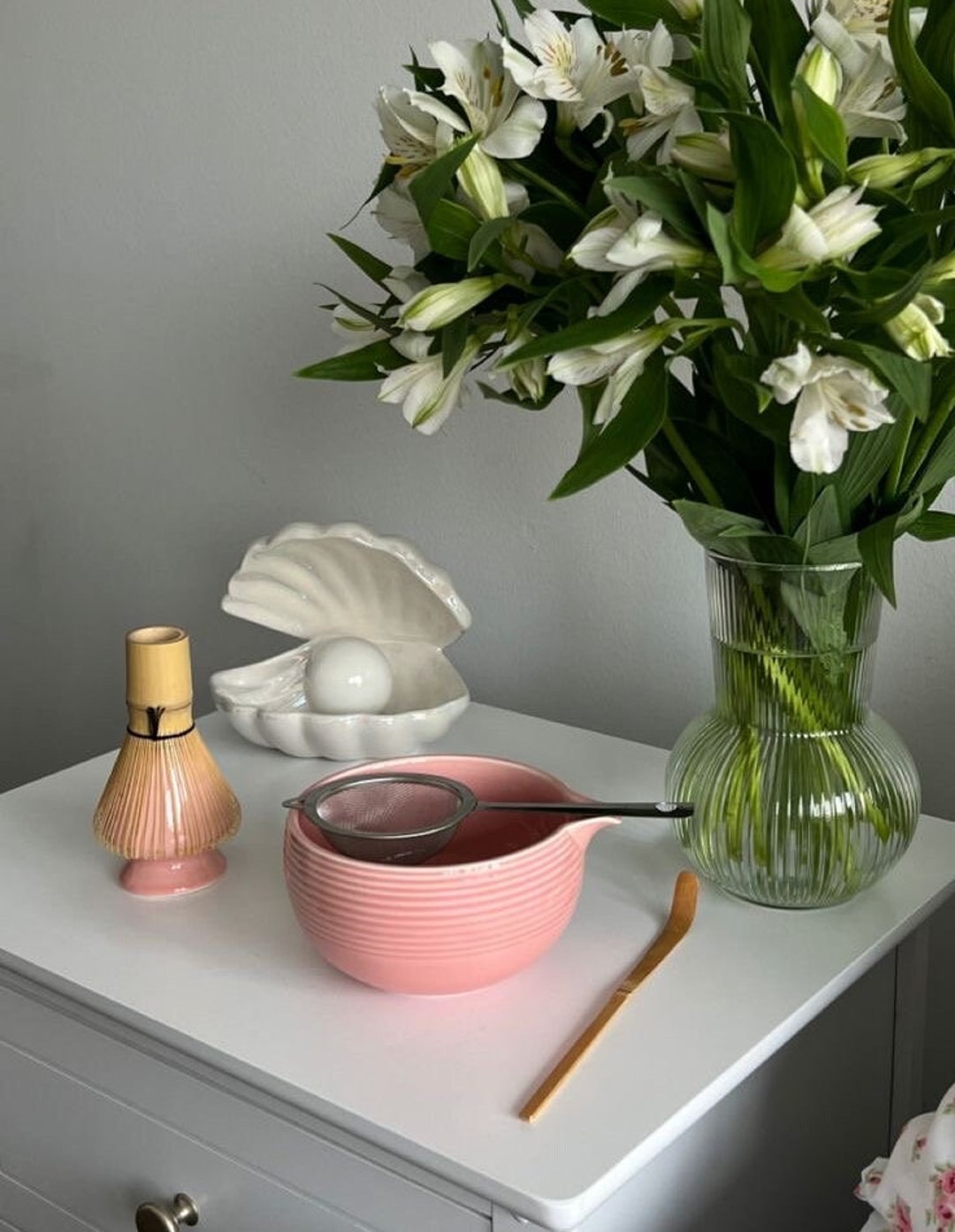 Pink Matcha Set Etsy UK