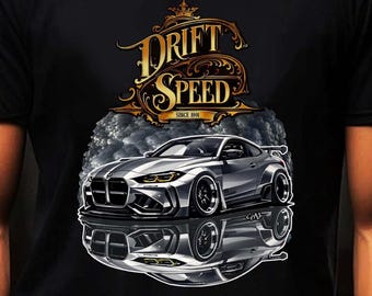 BMW M3 M4 M5 Widebody Sports Coupe T-Shirt  | Aggressive Tuner Car Graphic Tee