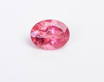 Natural&Genuine Pink Color Tourmaline Cut Loose Gemstone AAA Grade Oval shape Tourmaline cut stone Natural Tourmaline Cut