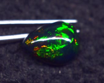 巨大なブラックオパール宝石、19.8カラット（25.5x14x11mm）の 