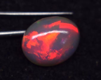 AAA+ Quality DRAGON FIRE Opal| Multi Fire Ethiopian Opal Cabochon Stone For Making Jewelry| Opal Crystals| Handmade Opal| Hand Polished Opal