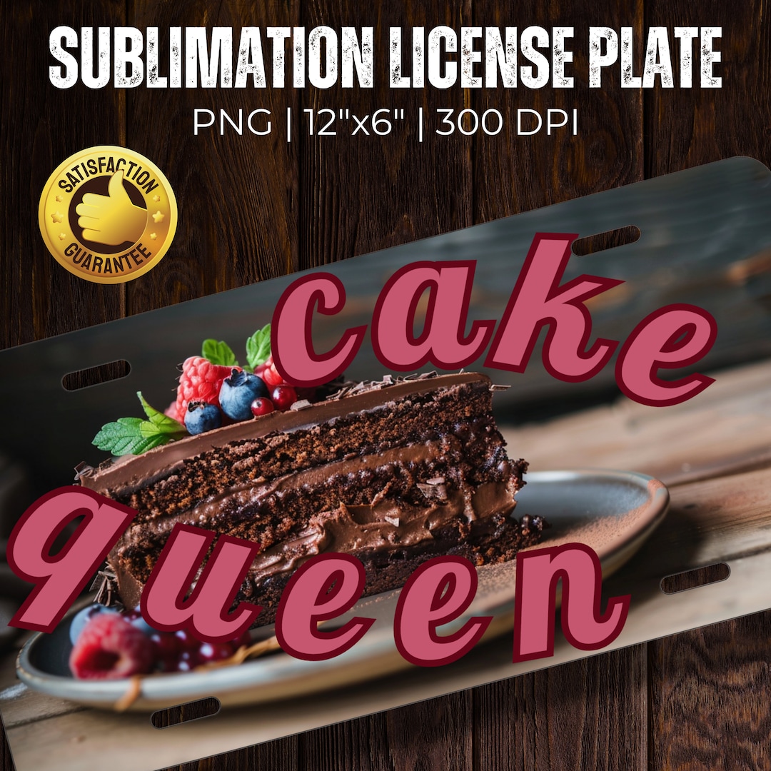 License Plate PNG, License Plate Design, Baking License Plate, Front