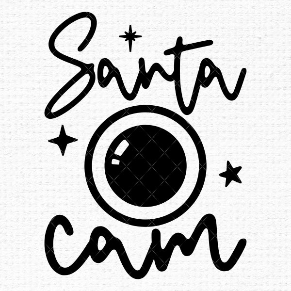 Funny Santa Cam Svg files for Cricut, Retro Cute Merry Christmas svg for shirts, Sublimation Png Clipart Sticker, Instant Digital Download