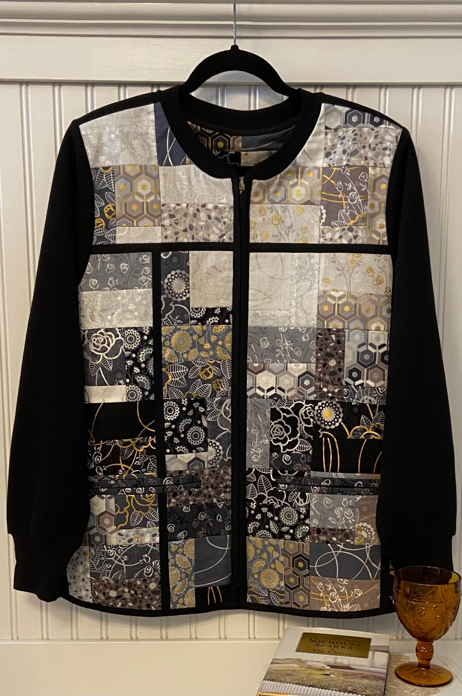 The Charm Pack Quilted Sweatshirt Jacket Pattern Etsy