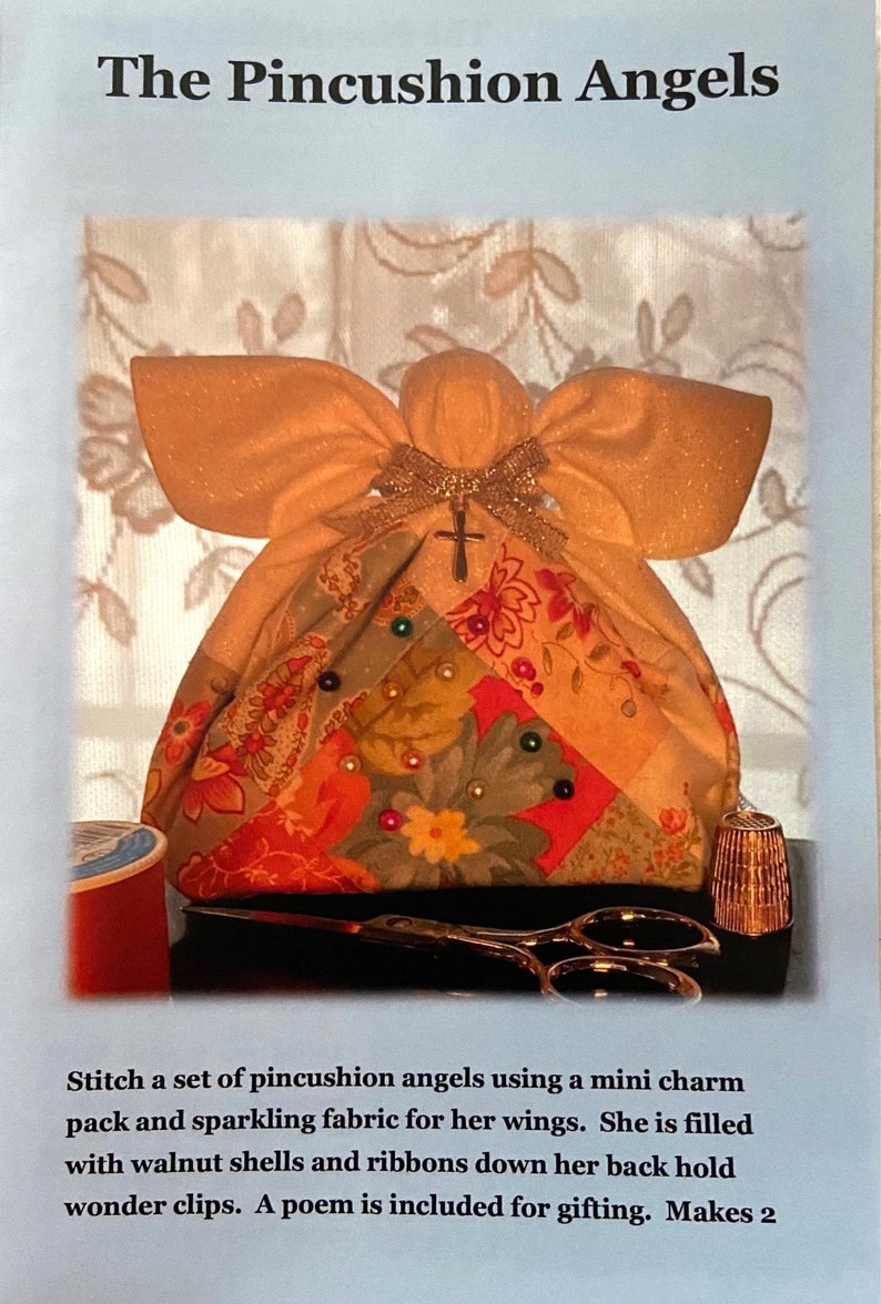 The Pincushion Angels Digital Pattern Etsy