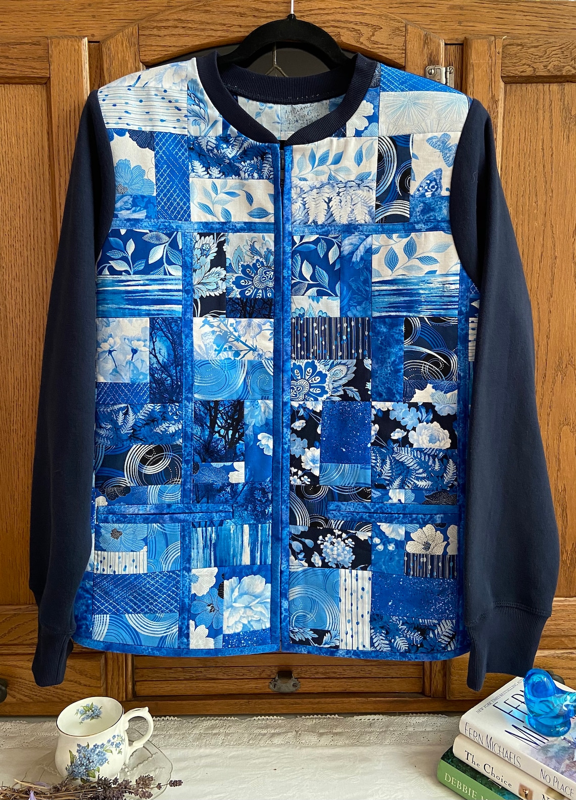 The Charm Pack Quilted Sweatshirt Jacket Pattern Etsy