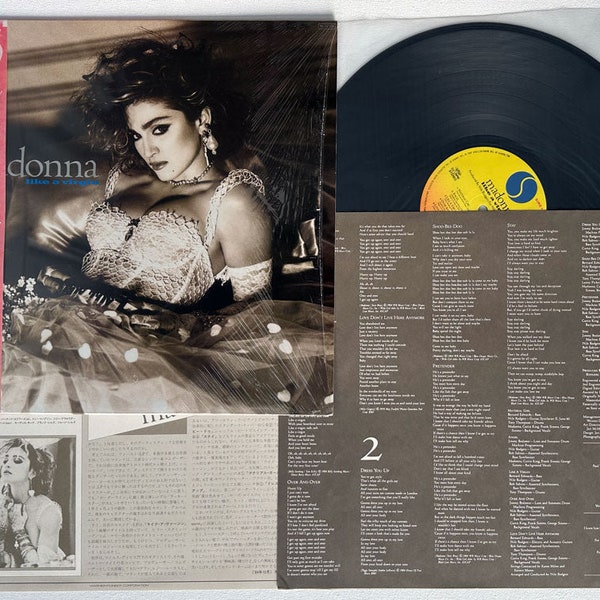 Madonna - Like A Virgin - Japanese Vintage Vinyl