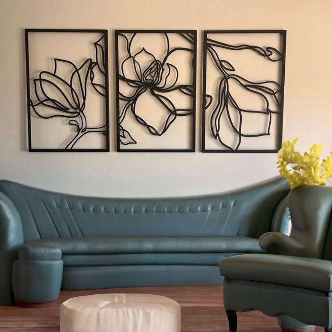 Large Gold Wall Art Metal Wall Art Metal Wall Décor Home Etsy