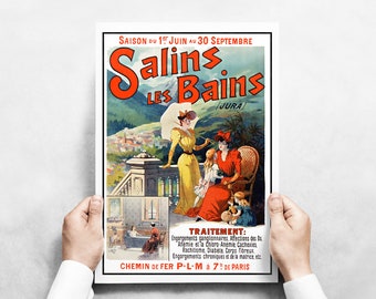 Poster "Salins les Bains"