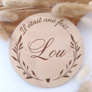 Carte naissance bois, Carte personnalisé, Cadeau de naissance, Naissance, Médaillon de naissance, médaillon personnalisé