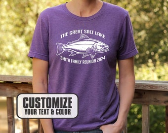 Custom Lake T-Shirt, Family Reunion Shirts, Camping Trip Shirt, Fishing T-shirt, Cabin T-shirt, Family Camping T-shirt, Road Trip Tshirt