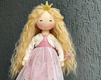 Princess Doll - Fabric Cloth doll
