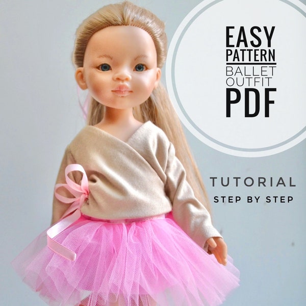 Easy pdf Ballet OutFit for Paola Reina 32 cm