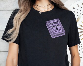 Bookish Mama Shirt, Bookish Shirt, Vintage Book Lover Shirt, Romance Reader, Bookish Gift, One More Chapter, Bookworm Shirt, Bookish Mom