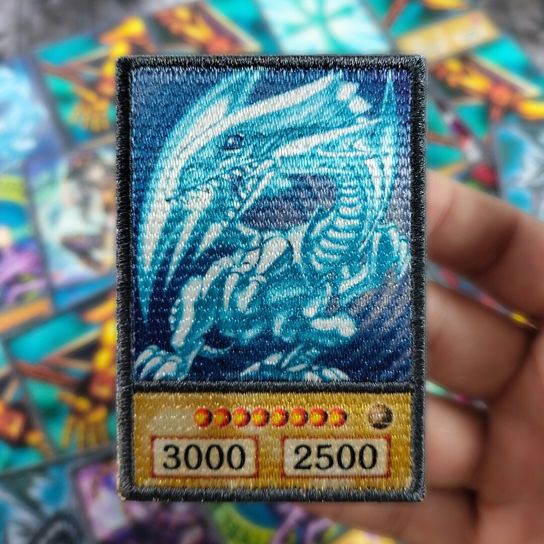 Iron-on Patch embroidered Outline Yu-gi-oh Anime Style Card - Etsy