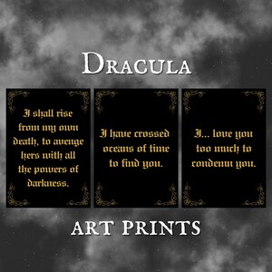 Dracula Kunst, Dracula Zitate Zeichen, Vampir Filmplakat, Vampir Wanddekor, Dracula Poster, Ich habe Ozeane der Zeit gekreuzt, Spooky Wohnkultur