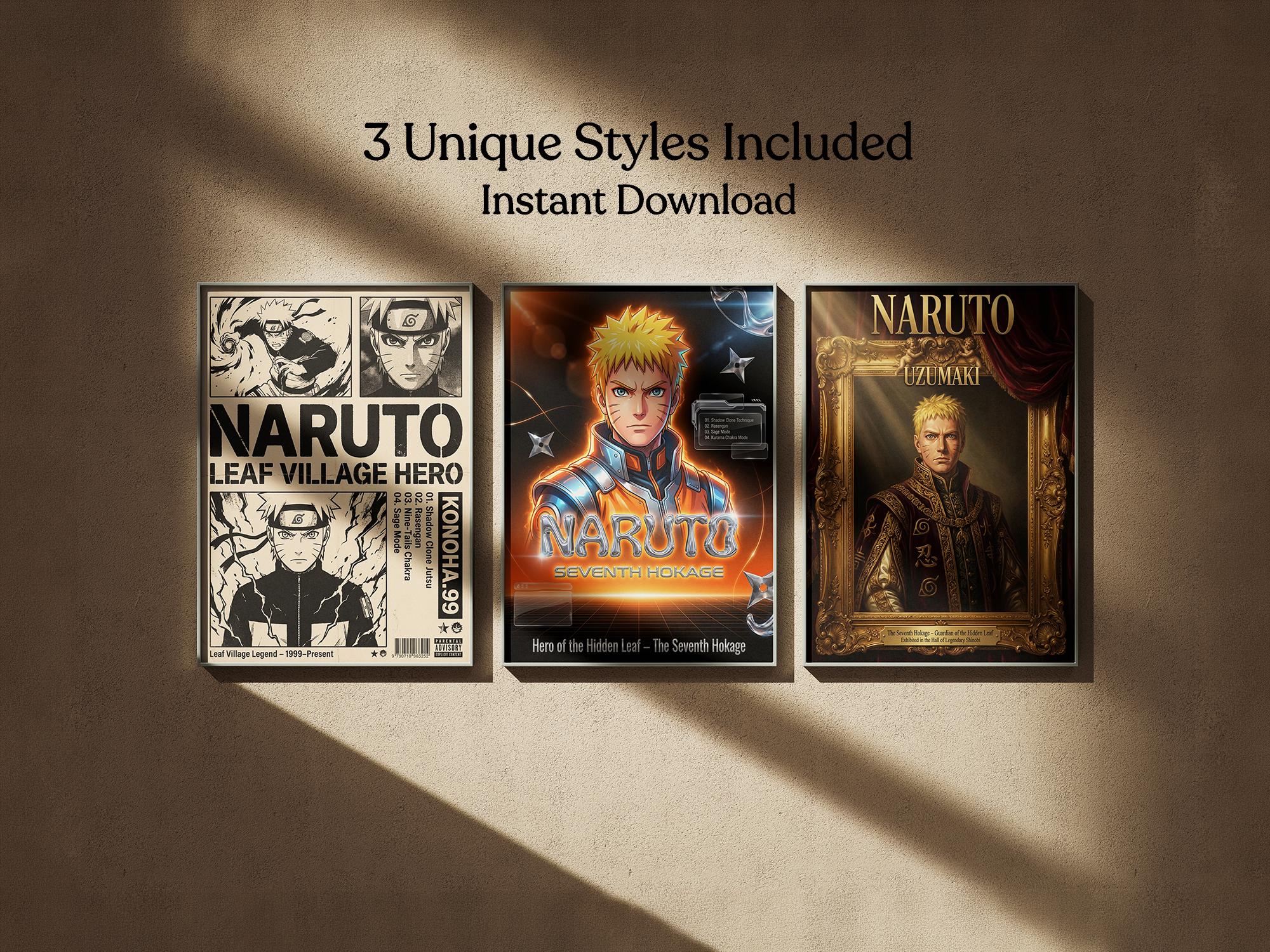 Naruto poster - Etsy 日本