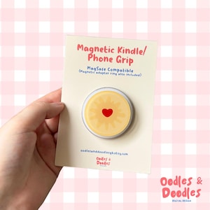 Jammy Dodger Magnetic Kindle Grip - Gift for Reader or Biscuit Lover