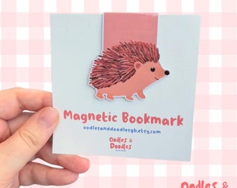 Magnetisches Lesezeichen mit Igelmotiv: Das perfekte Geschenk für Bücherliebhaber
